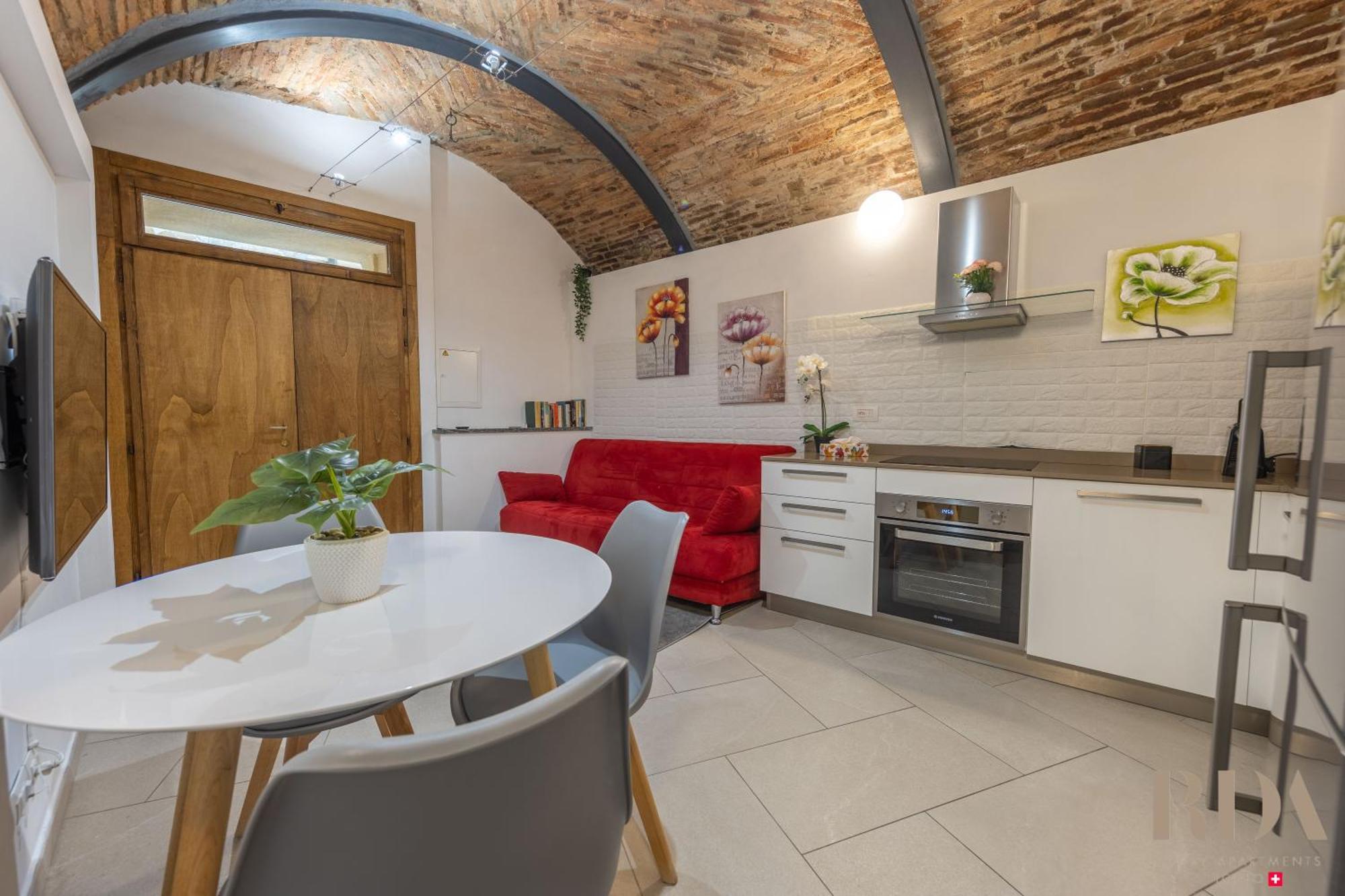 Il Rustico Rda Luxury Apartments Lago Parking 멘드리지오 외부 사진